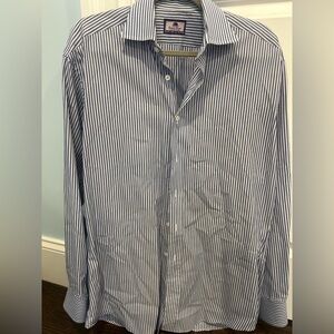 David Wood Custom Men’s Shirt. Size 16, 34 1/2.